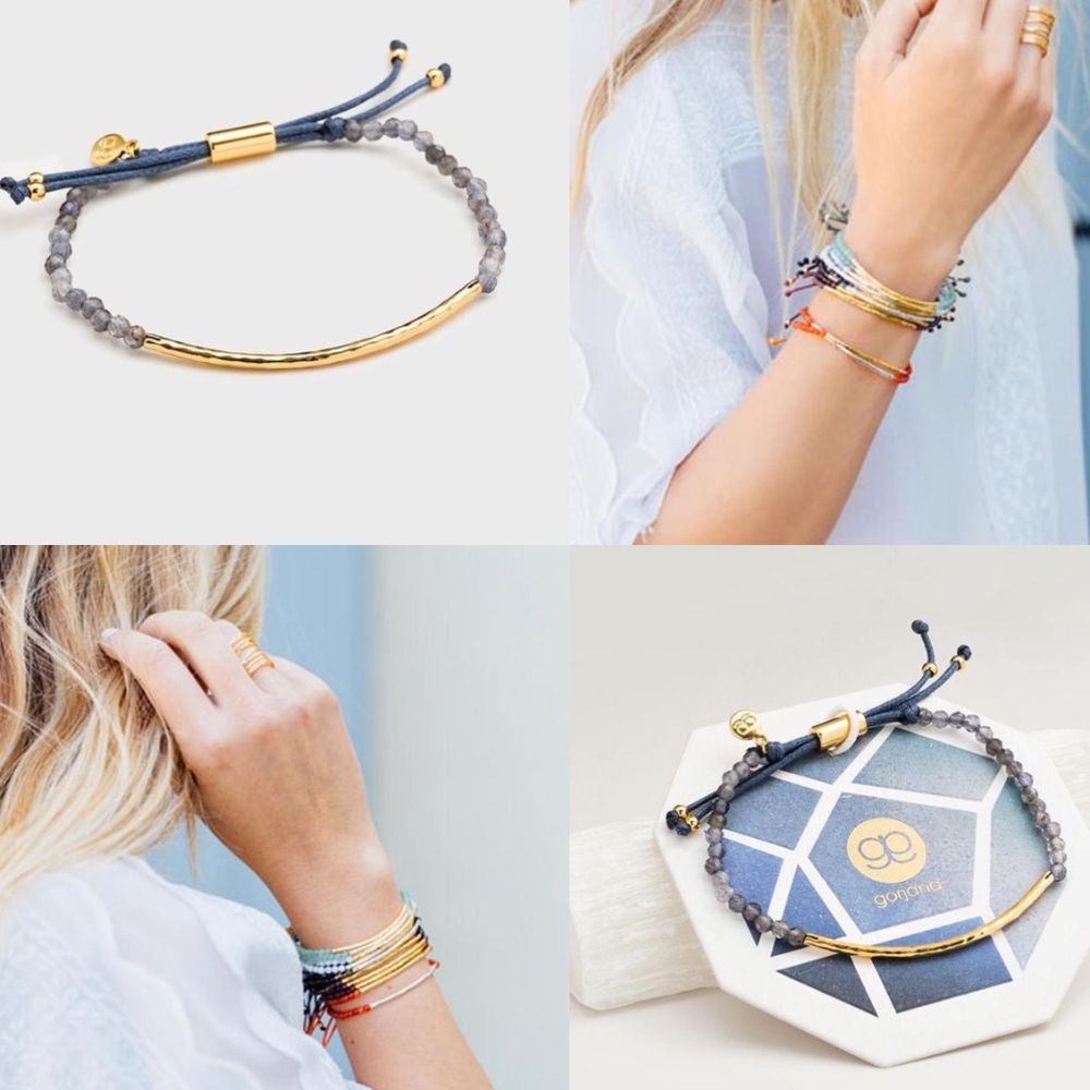 Gorjana Gemstone Bracelet (Labradorite, Balance)